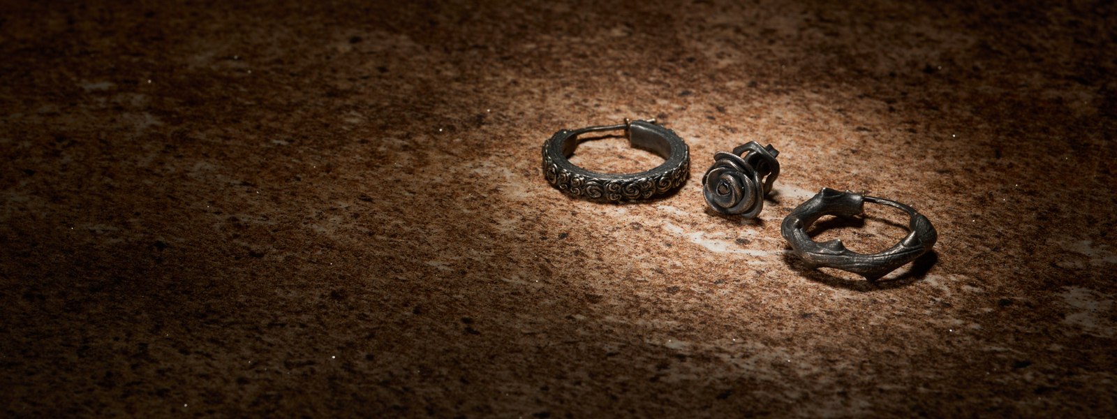 Oxidized Earrings