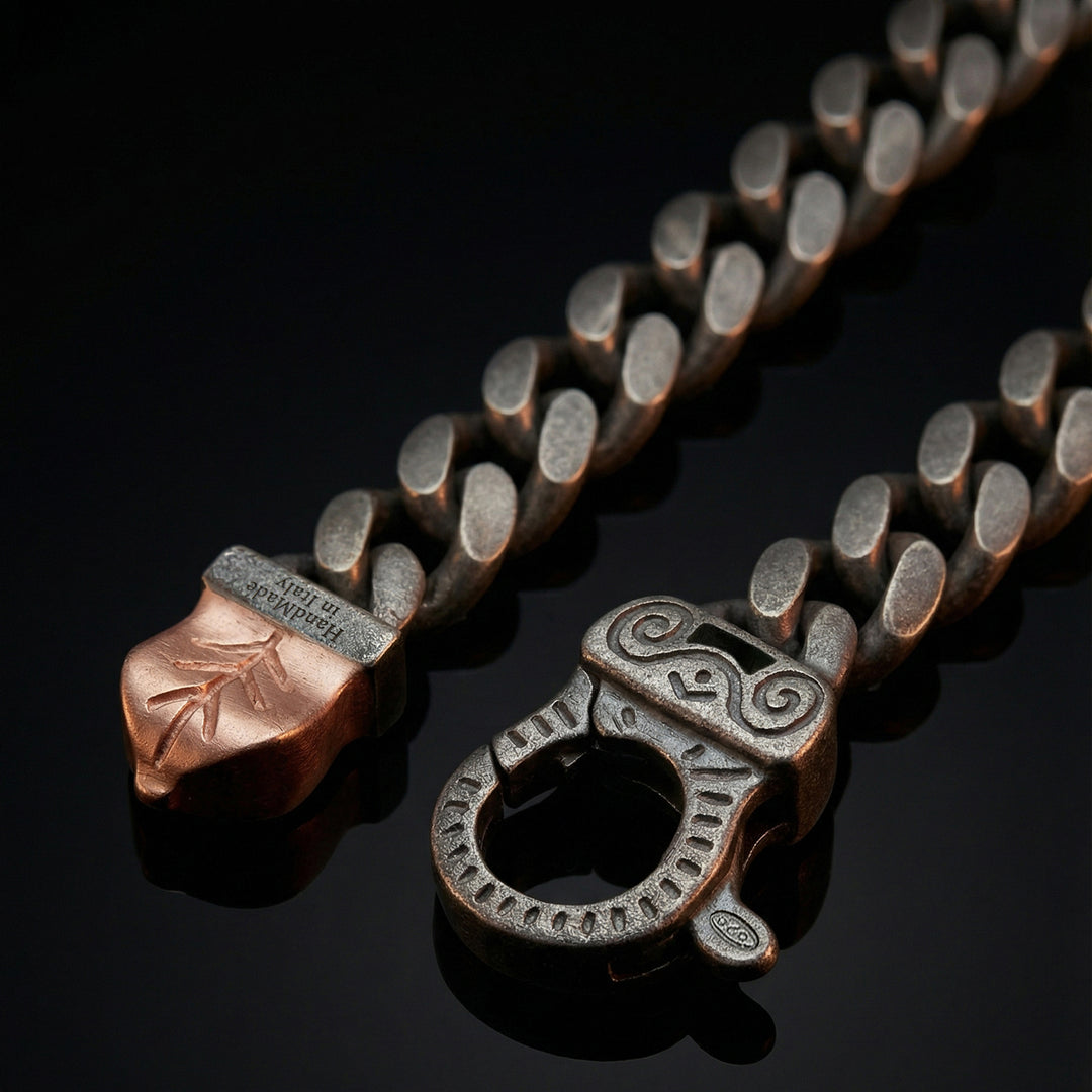 FLAMING TONGUE Cuban Link Bracelet