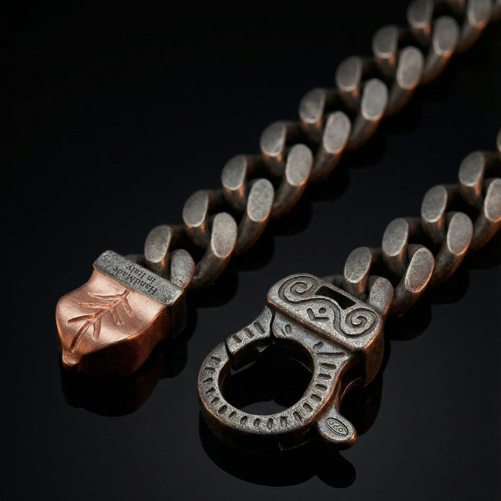 FLAMING TONGUE Cuban Link Bracelet