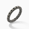 ULYSSES Tubular Oxidized Ring with Modern Design-Standard View