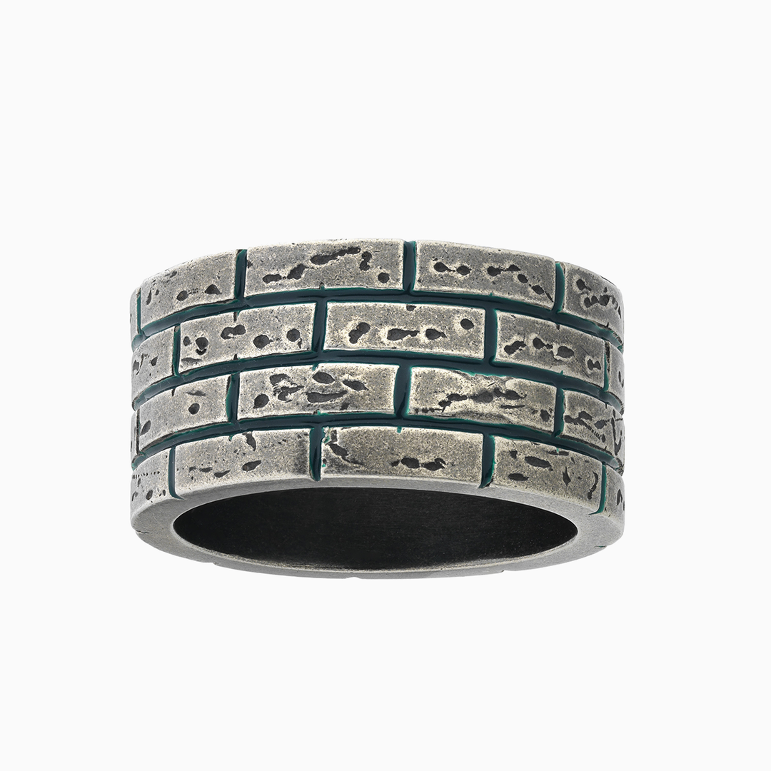 MURALES ENAMEL WIDE RING