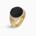 MONETA Gemstone Signet Ring