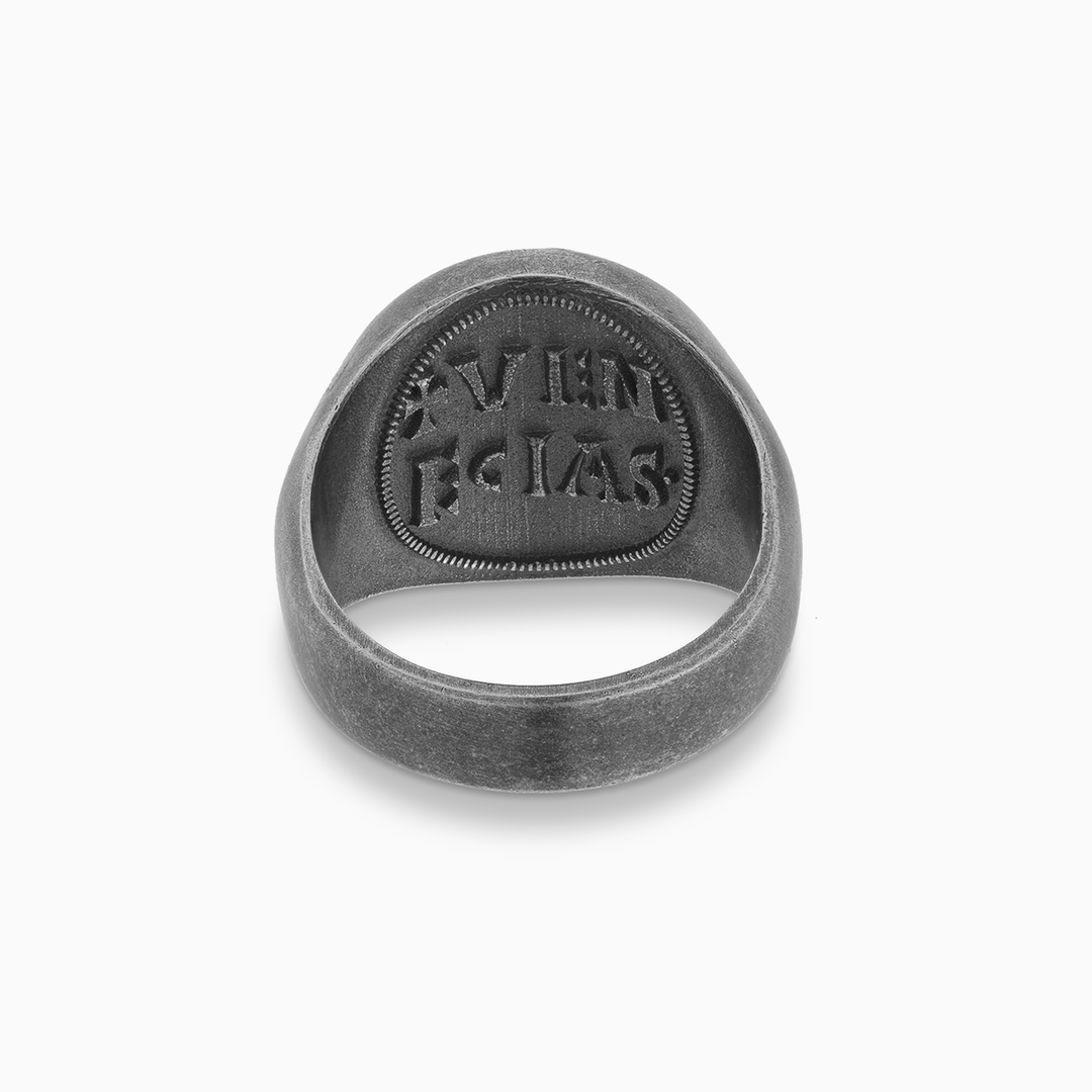 MONETA Gemstone Signet Ring