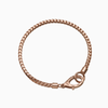 ULYSSES Mesh Bracelet with 18kt Rose Gold Vermeil-Standard View