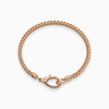 ULYSSES Mesh Bracelet with 18kt Rose Gold Matte Vermeil-Standard View