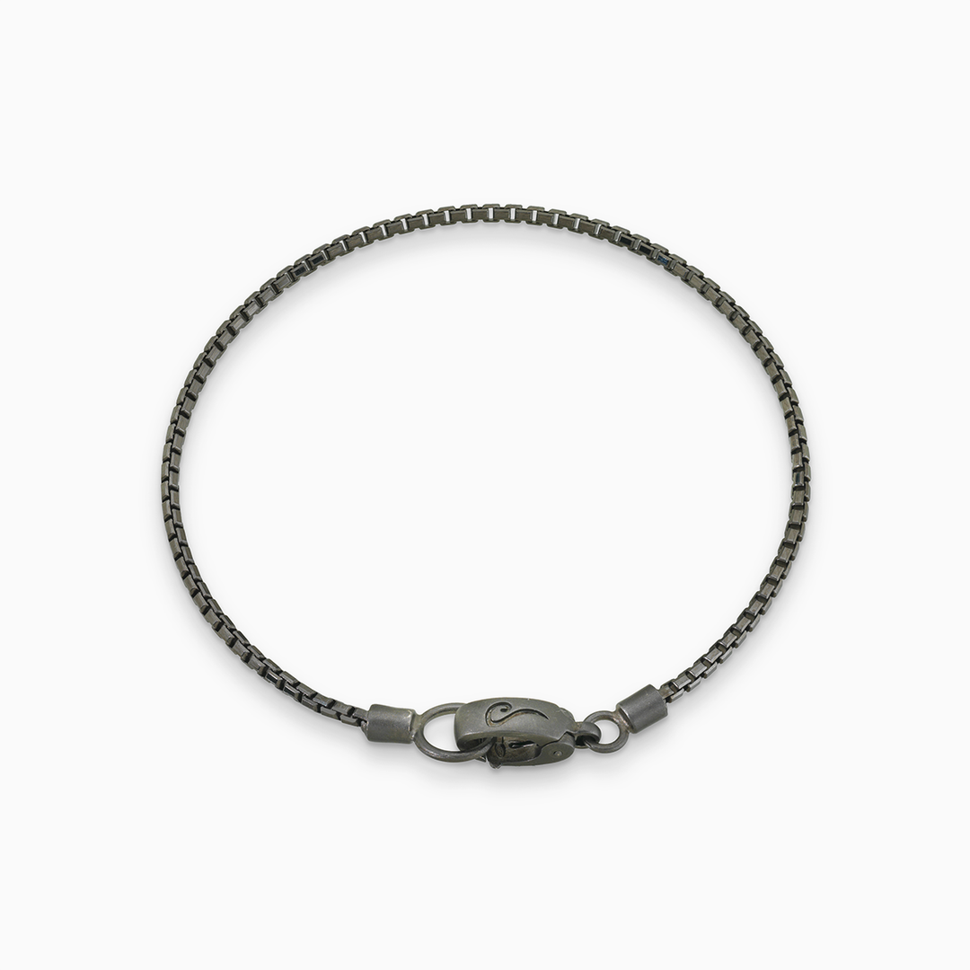 ULYSSES Oxidiertes Silberarmband