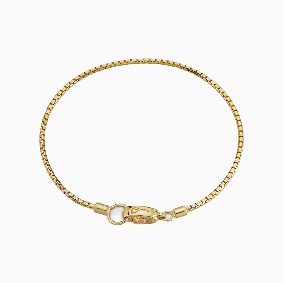 Ulysses 18 Karat Gelbgold-Armband mit polnischem Vermeil