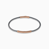 Marco Dal Maso Ulysses Classy 18K Matte Rose Gold Vermeil Oxidized Bracelet-Standard View