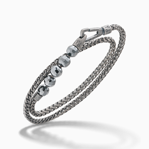 Ulysses Double Wrap Bracelet With Beads