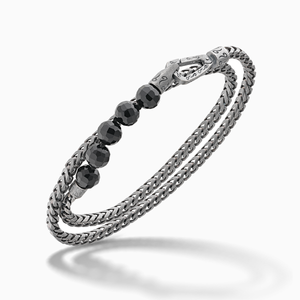 Ulysses Double Wrap Bracelet With Beads