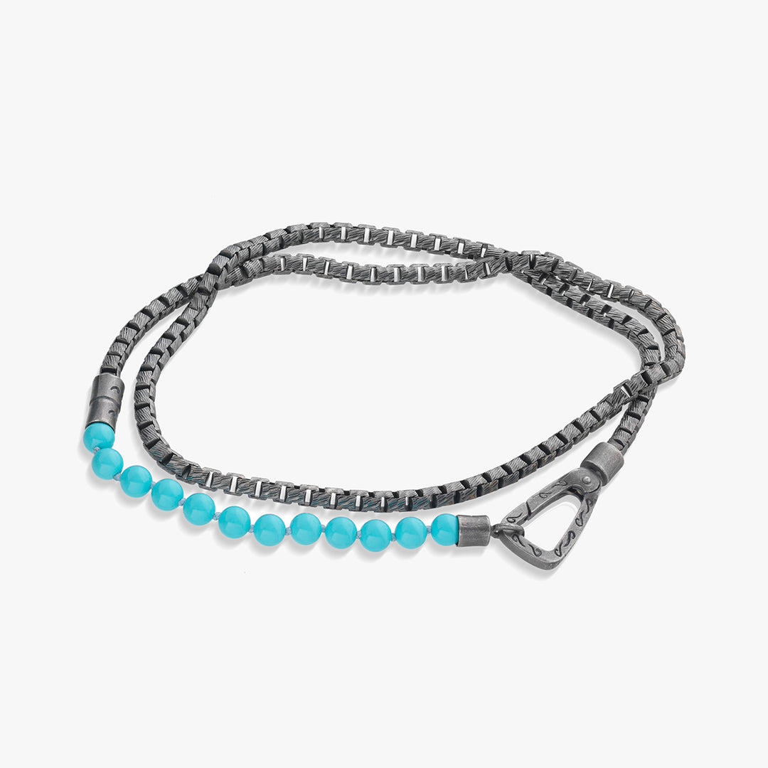 Ulysses Double Wrap Bracelet With Mini Beads