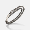 Ulysses Double Wrap Beaded Chain Bracelet