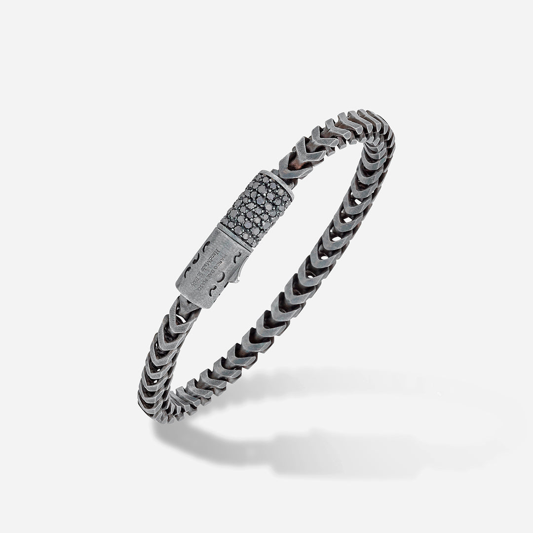 Ulysses Block Pave Bracelet