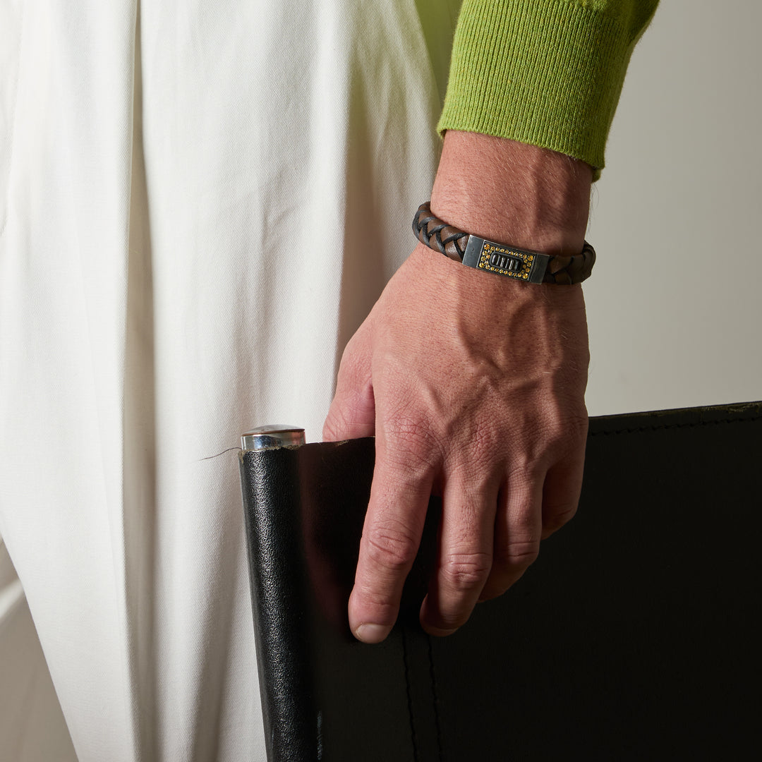 GLADIATOR Leather Bracelet