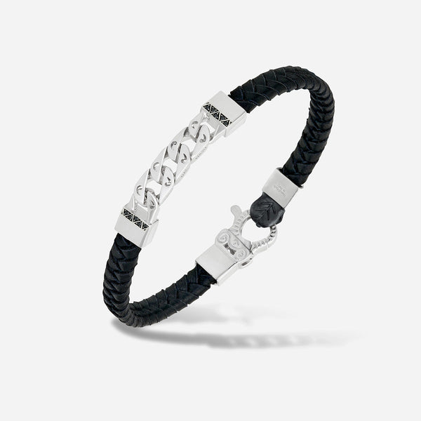 ●DOFFJASON● Kingk Rope Leather Bracelet MOSS DJ24SSEBR007G DOFFJASON Kink Rope Leather Bracelet 無限皮革手鍊