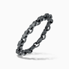 Ulysses Facetted Marine Chain Bracelet, Oxidized Silver-Standard View