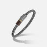 ULYSSES BLOCK CHEVRON CHAIN & ENAMEL BRACELET