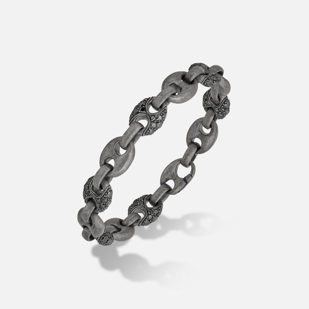 ULYSSES MARINE CHAIN ALTERNATE GEMSTONE BRACELET