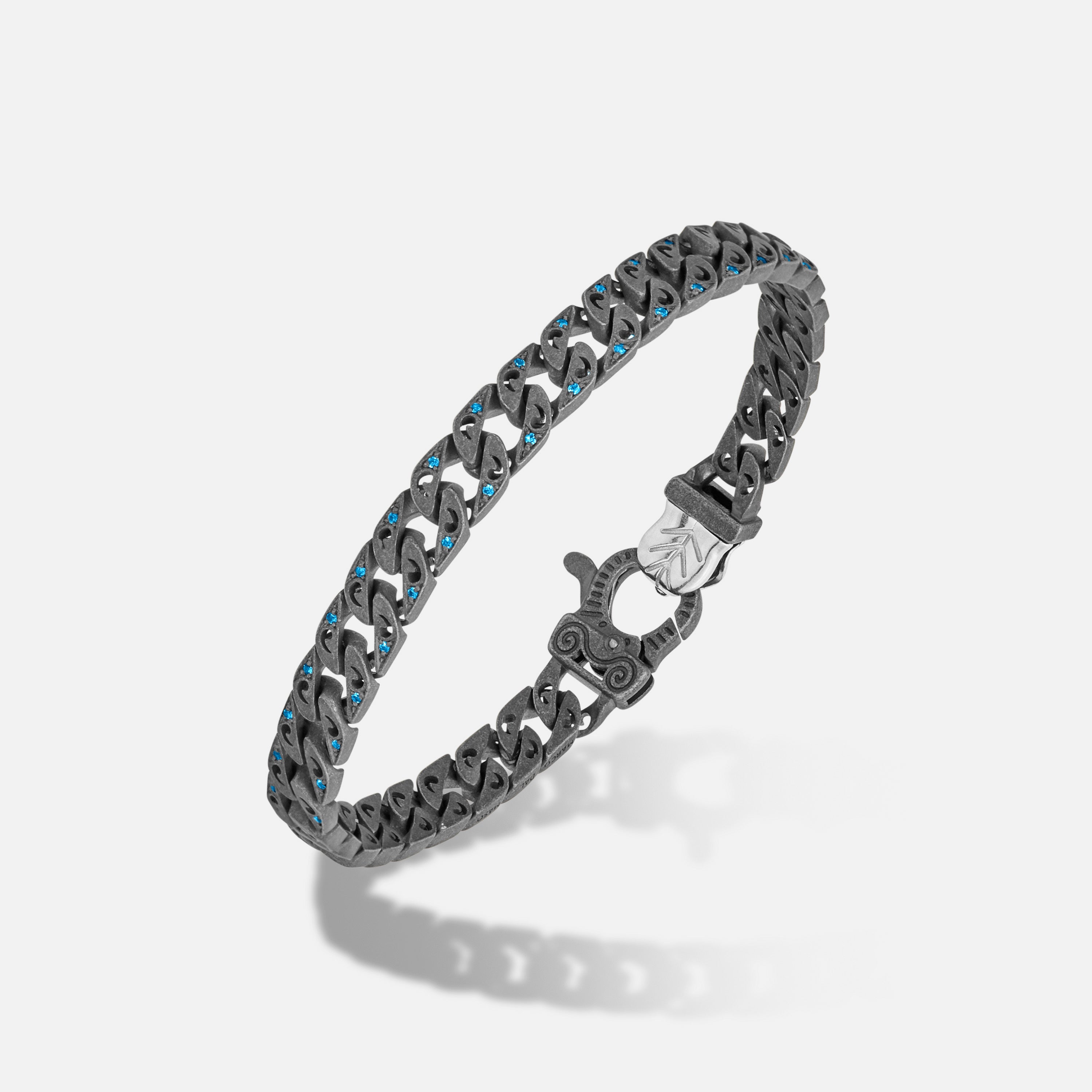 ☆MARS MARK☆ Masculine Bracelet No2 M121 1933 by Esquire Men's Natural Malachite Ceramic Bracelet