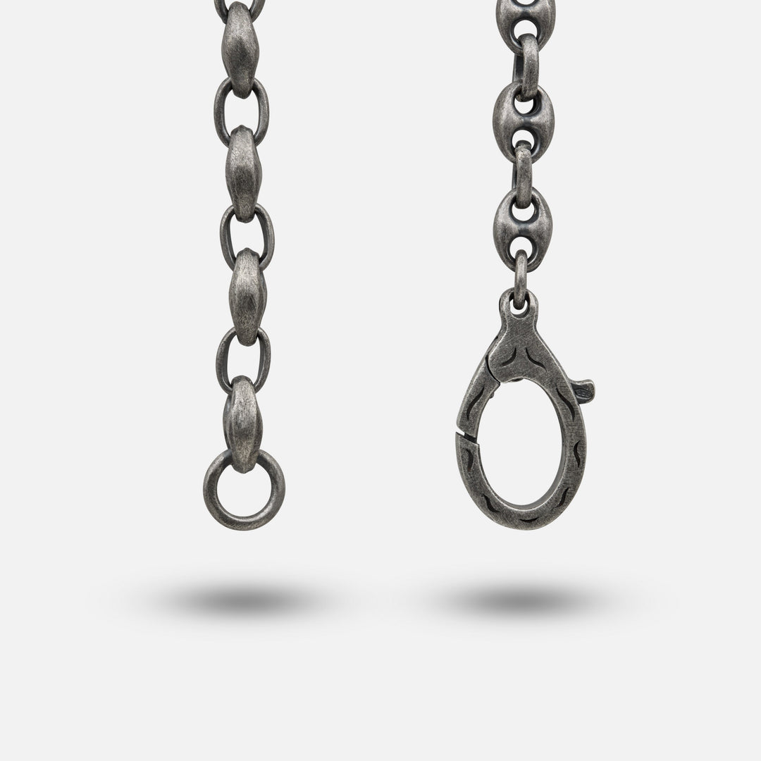 ULYSSES SINGLE GEMSTONE LINK CHAIN