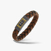 Gladiator Braided Leather Bracelet