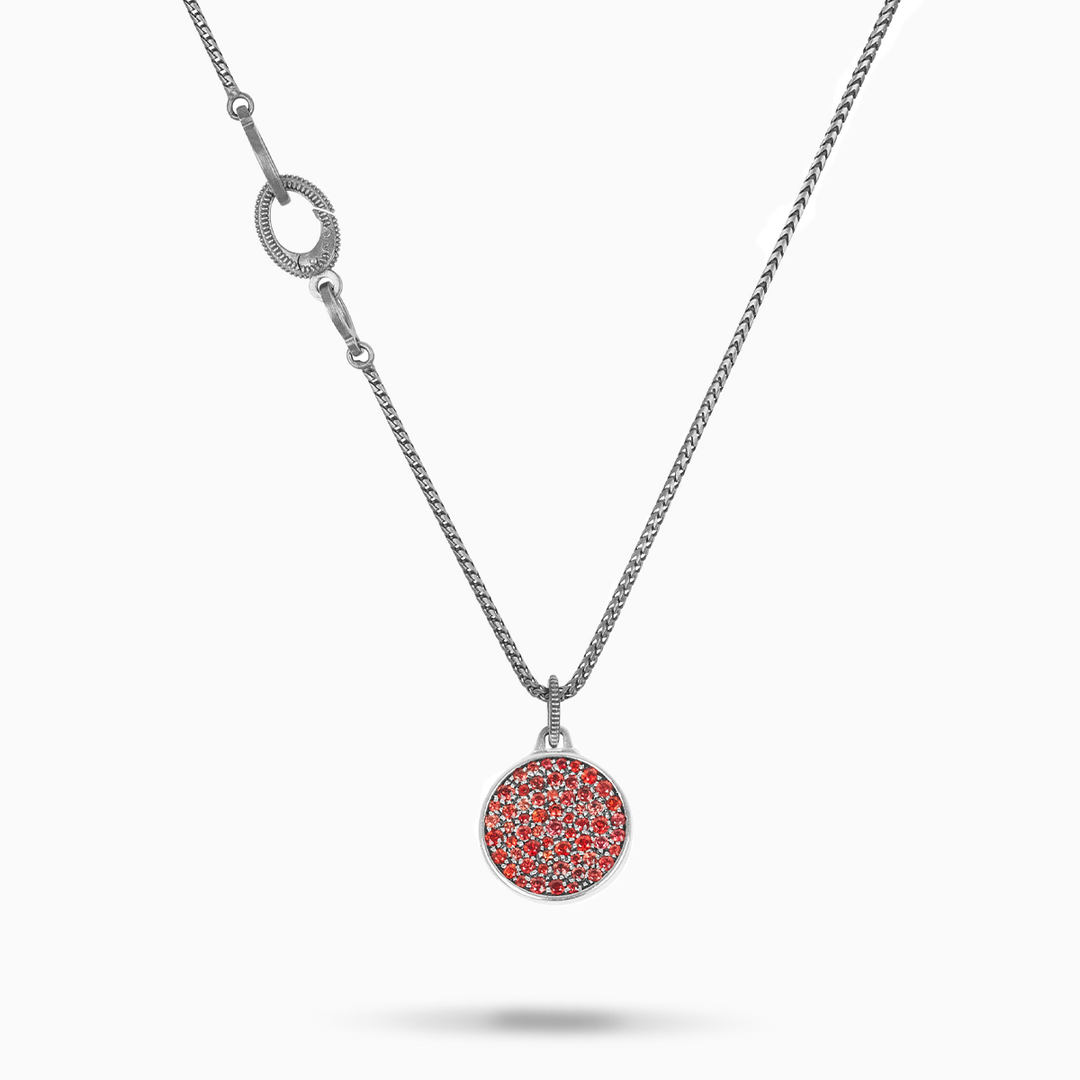 MONETA Red Sapphire Pendant