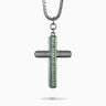 ACIES CROSS GEMSTONE PENDANT
