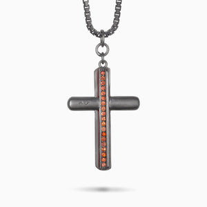 ACIES CROSS GEMSTONE PENDANT