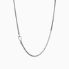 ULYSSES ID Necklace with Black Diamonds in Oxidized Silver-Standard View