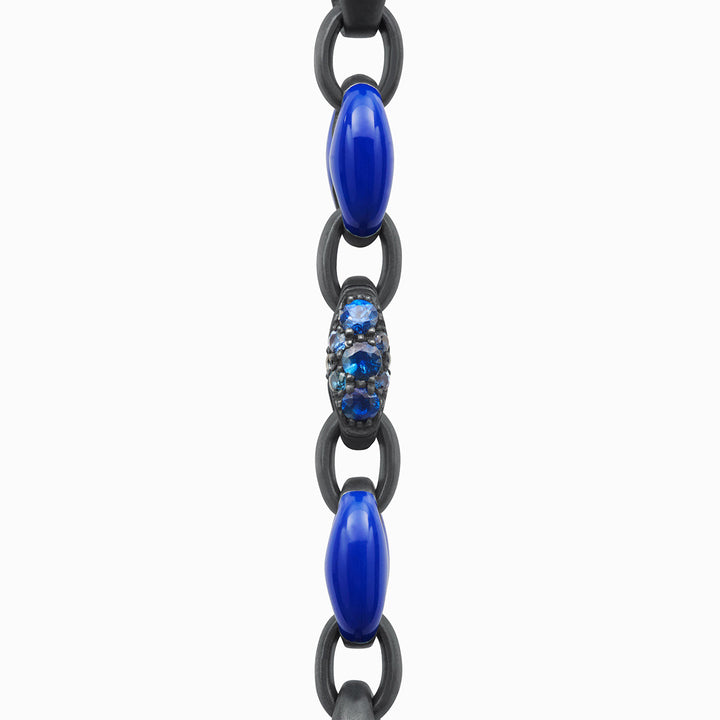 Marco Dal Maso Ulysses Sapphires Marine Necklace with Blue Sapphires-Straight View1