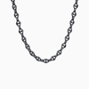 Ulysses Facetted Marine Chain, Oxidized Silver-Standard View