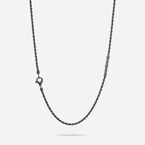 DIAMONDS'N'ROSES Silver Chain