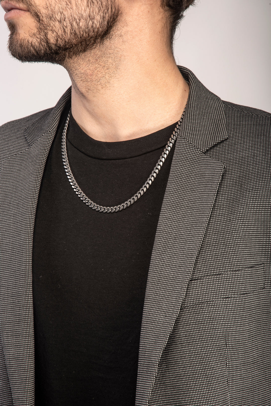 FLAMING TONGUE Cuban Link Necklace