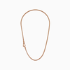 ULYSSES Mesh 18K Rose Gold Matte Vermeil Necklace-Standard View