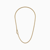 ULYSSES Mesh 18K Yellow Gold Matte Vermeil Necklace-Standard View