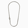 Marco Dal Maso Ulysses Mesh Oxidized Silver Necklace-Standard View