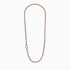 ULYSSES Marine 18K Rose Gold Vermeil Necklace with Polished Chain and Matte Clasp-Standard View