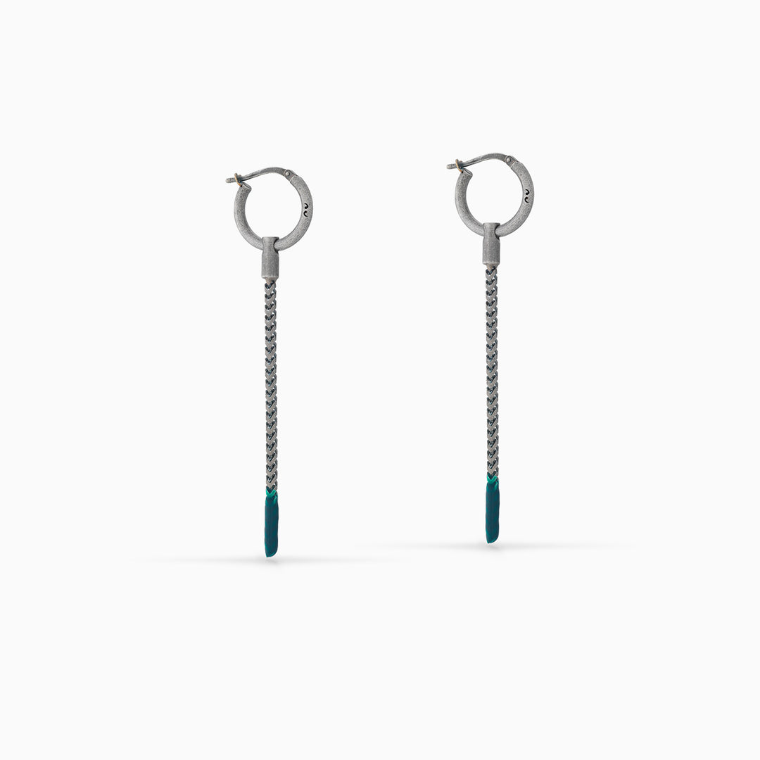 Ulysses Long Dipped Enamel Earring