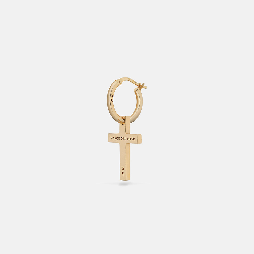 THE CROSS Pendant Earring