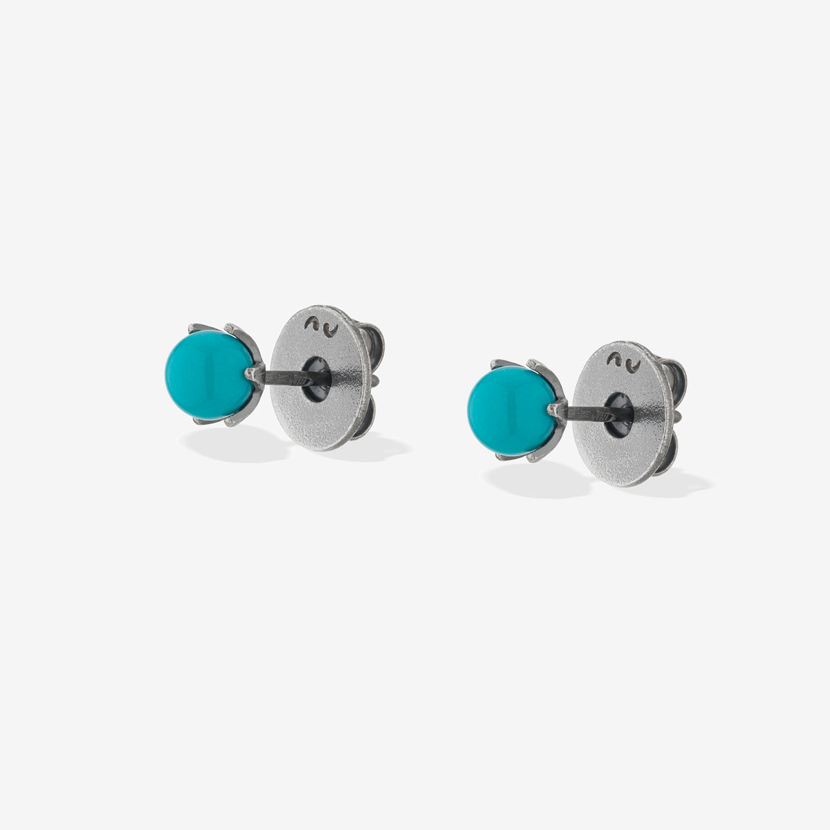 チーク aiueo Calyx Mono Mini Turquoise Earring