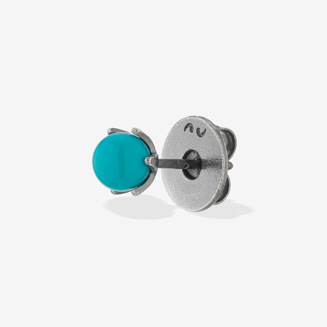 CALYX MINI GEMSTONE STUD EARRING