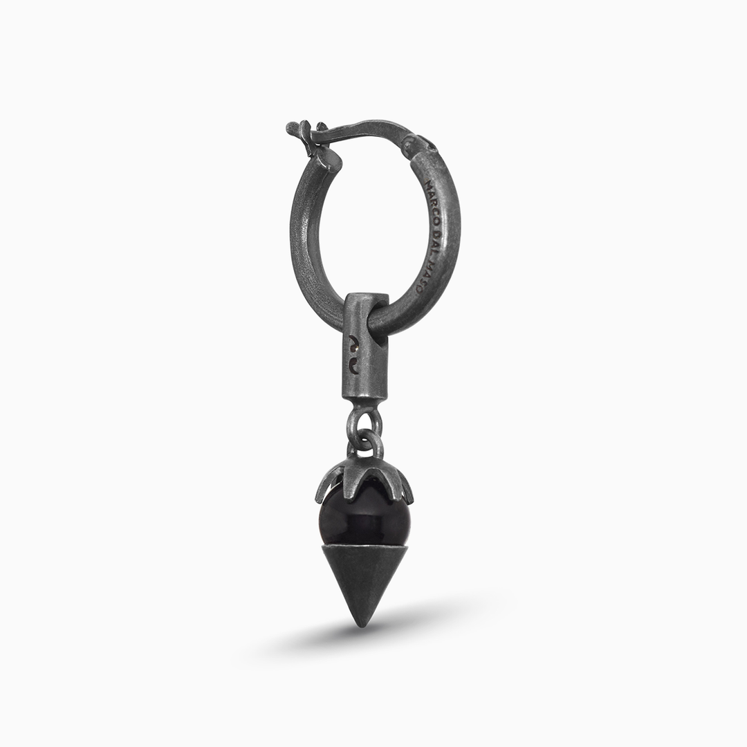 ULYSSES MIDNIGHT SHARD ONYX EARRING-Standard View