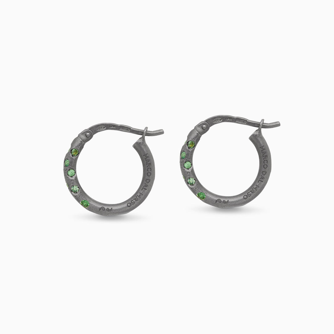 Ulysses Slick Gemstone Hoop