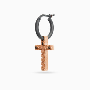 DIAMONDS'N'ROSES Floral Mono Earring