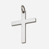 THE CROSS Latin Amulet, Polished Silver-Standard View