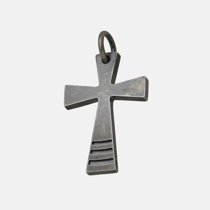 THE CROSS Classic Amulet, Oxidized Silver-Standard View