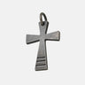 THE CROSS Classic Amulet, Oxidized Silver-Standard View