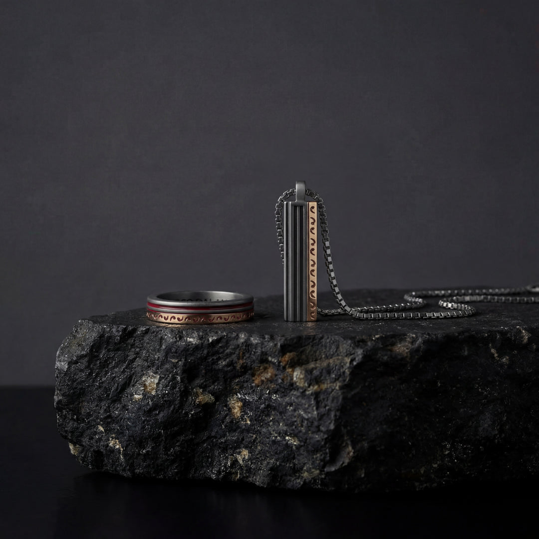 ACIES MIXED METAL PENDANT