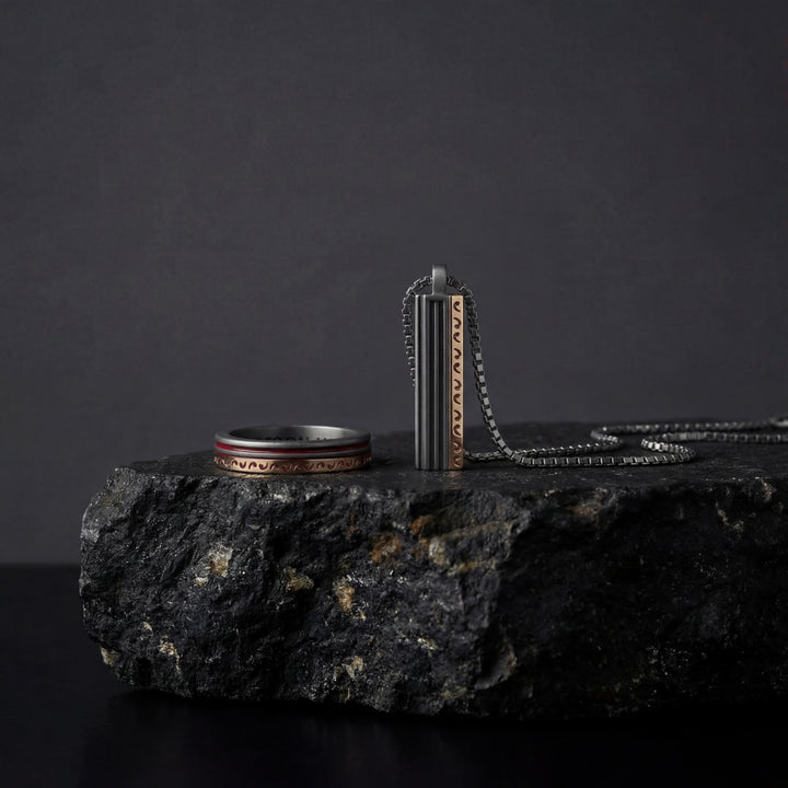 ACIES MIXED METAL PENDANT