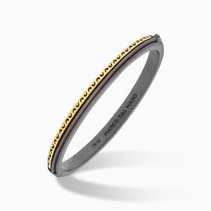 ACIES MIXED METAL SLIM CUFF